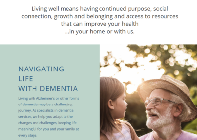 Livewell nonprofit web design