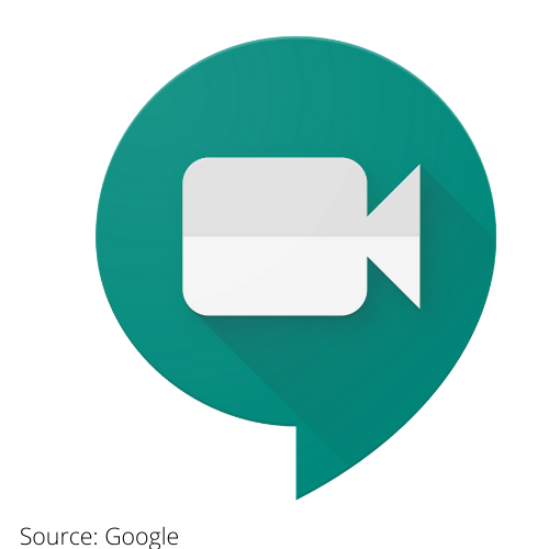 Google Meet Logo google fundraising tool