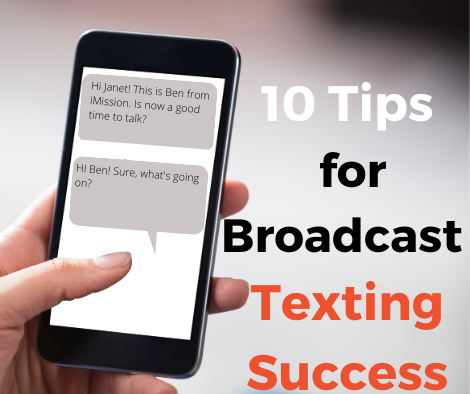 Broadcast Text graphic 1 broadcast texting graphic