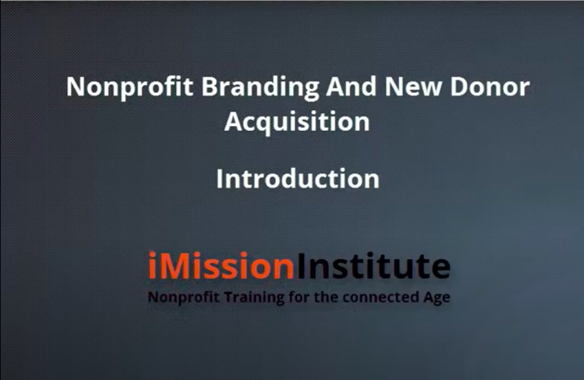 Nonprofit Branding and New Donor Acquisition