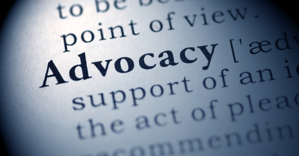 Advocacy dictionary definition