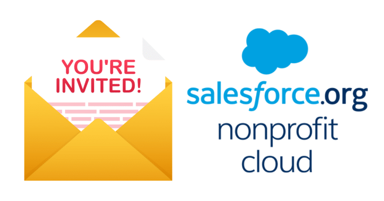 invitation to salesforce User Group