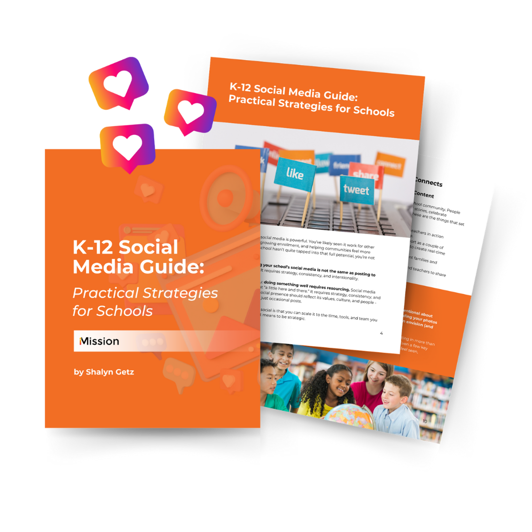 K-12 Social Media Guide mockup K-12 Social Media Guide Mockup for K-12 Schools